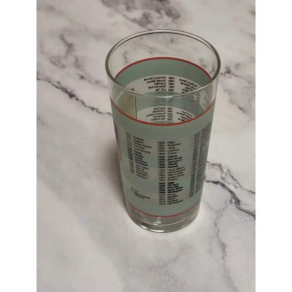 2004 Kentucky Derby Official 130 Churchill Downs Vintage Julep Glass Louisville